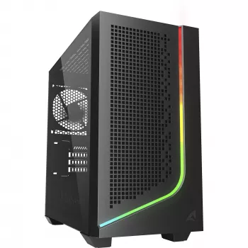 Korpusas Sharkoon J1000 ARGB mATX – vidutinis bokštas su ARGB apšvietimu
