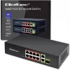 Eterneto jungiklis QOLTEC 52297 PoE RJ45 su PoE Uplink ir SFP prievadu