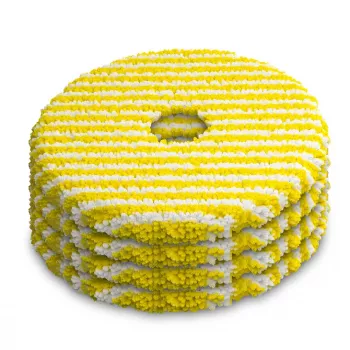 Šluostės rinkinys KARCHER RVM 4 (2.269-130.0) geltona, balta