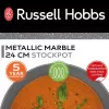 Puodas Russell Hobbs RH02809EU7 24 cm Metallic Marble, sunkusis virimo indas