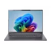 Acer Aspire 16 AI A16-11M nešiojamas kompiuteris - 180° vyrių dizainas - Snapdragon X X1-26-100 - Win 11 Home - Qualcomm Adreno - 16 GB RAM - 512 GB SSD NVMe, QLC - 40,6 cm (16 colių)