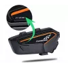 Ausinės FreedConn F1 V2 EU – Bluetooth 5.2, IP65, 1100 mAh baterija, iki 48 h pokalbio laiko, FM radijas, mikrofonas, segtukas