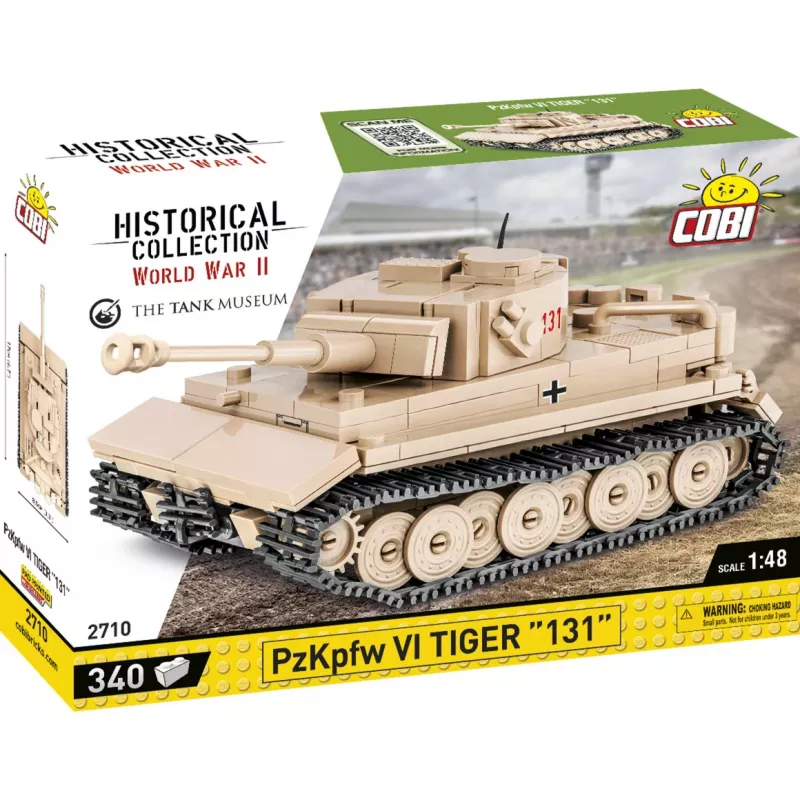 Cobi 1/48 PzKpfw VI Tiger 131 modelio rinkinys