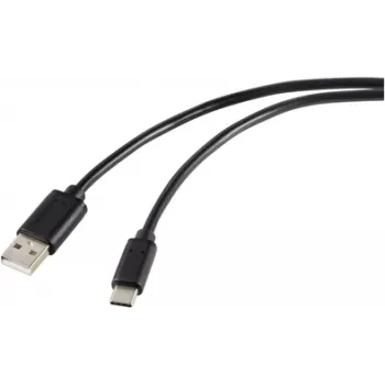 Renkforce RF-5720398 USB laidas juodas