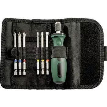 Metabo 626723000 Bit-Rolltasche SP sukimo antgalių dėklas, 7 vnt.