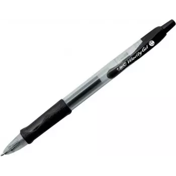 BIC Gel-ocity gelinis rašiklis juodas/skaidrus 0,3 mm, rašalo spalva: juoda, 12 vnt. (526275)