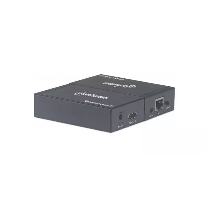 AV siųstuvas ir imtuvas Manhattan 1080p HDMI per IP plėtiklio rinkinys
