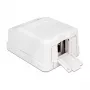 Elektrinė dėžutė DeLOCK 86235 balta 65 mm 47 mm 29 mm