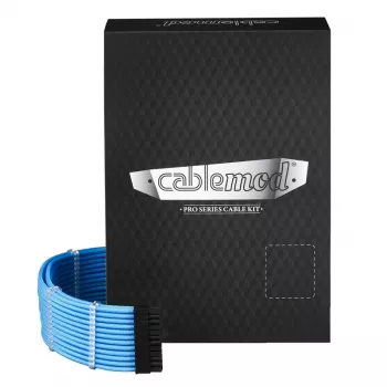 CableMod C-Series PRO ModMesh RM rinkinys - šviesiai mėlyna