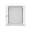 Lanberg montuojamas ant sienos 19 inch 12U 600x600 mm pilkas stovo spintas (stiklinės durys)
