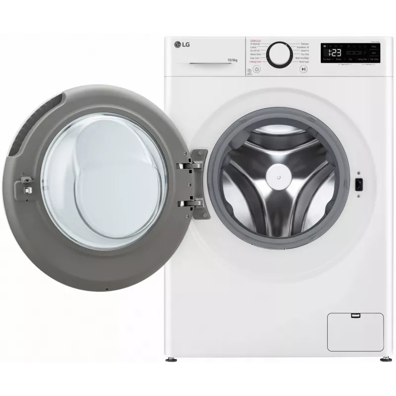 LG F4DR510S0W Skalbimo mašina su džiovinimu 10 kg 1400 aps/min Balta