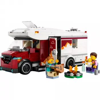 Konstruktorius LEGO City Nuotykių Kempingvagonas 60454, 385 dalių, aukštis 80 mm, nuo 6 metų