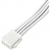 Prailginimo laidas maitinimo šaltiniui SILVERSTONE EPS 12V 8 kontaktų (30 cm) baltas SST-PP07E-EPS8W-V2