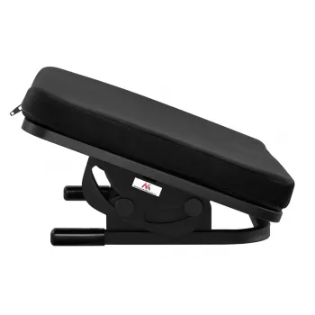 Pėdų atrama MACLEAN MC-460 ergonomiška minkšta metalinė pėdų atrama, neslystantis pagrindas, polinkis -20–20°, maks. apkrova 20 kg, juoda