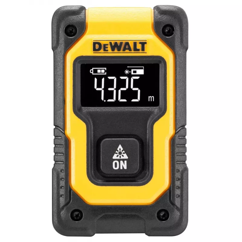 DeWALT DW055PL-XJ lazerinis atstumo matuoklis, 16 m veikimo nuotolis, juodas/geltonas