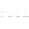 Belaidis prieigos taškas TP-LINK EAP775-Wall 9300 Mbit/s, triju dažnių juostų 2.4/5/6 GHz, 5x RJ-45, PoE, baltas