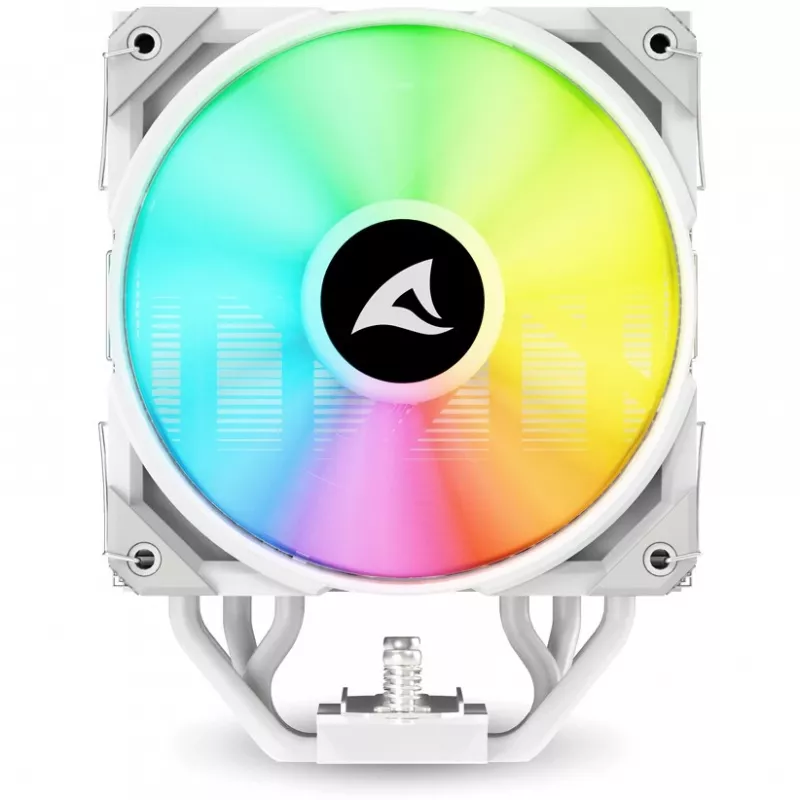 Oro aušintuvas procesoriui Sharkoon A50 RGB baltas 12 cm