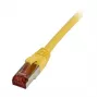 Pataisos kabelis RJ45 CAT6 250MHz 2m geltonas S-STP (S/FTP) TPE/LSZH Superflex Synergy 21