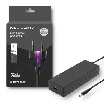 Qoltec 120W stalinis maitinimo šaltinis | 12V | 10A | 5,5*2,5 | su maitinimo laidu