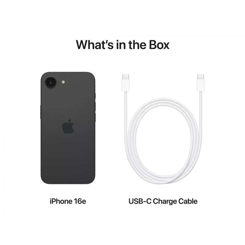 Apple iPhone 16E 512GB juodas