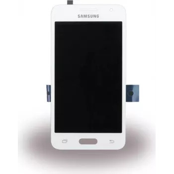 Stiklas ir jutiklinis modulis baltas Samsung Galaxy Core 2 G355H (GH97-16070A)