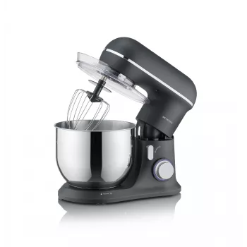 Virtuvinis kombainas SEVERIN KM 3899 — 1200 W, 5,3 L nerūdijančio plieno dubuo, juodas