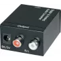AV keitiklis SpeaKa Professional 989149 – Toslink (optinis) į RCA skaitmeninį garso adapterį