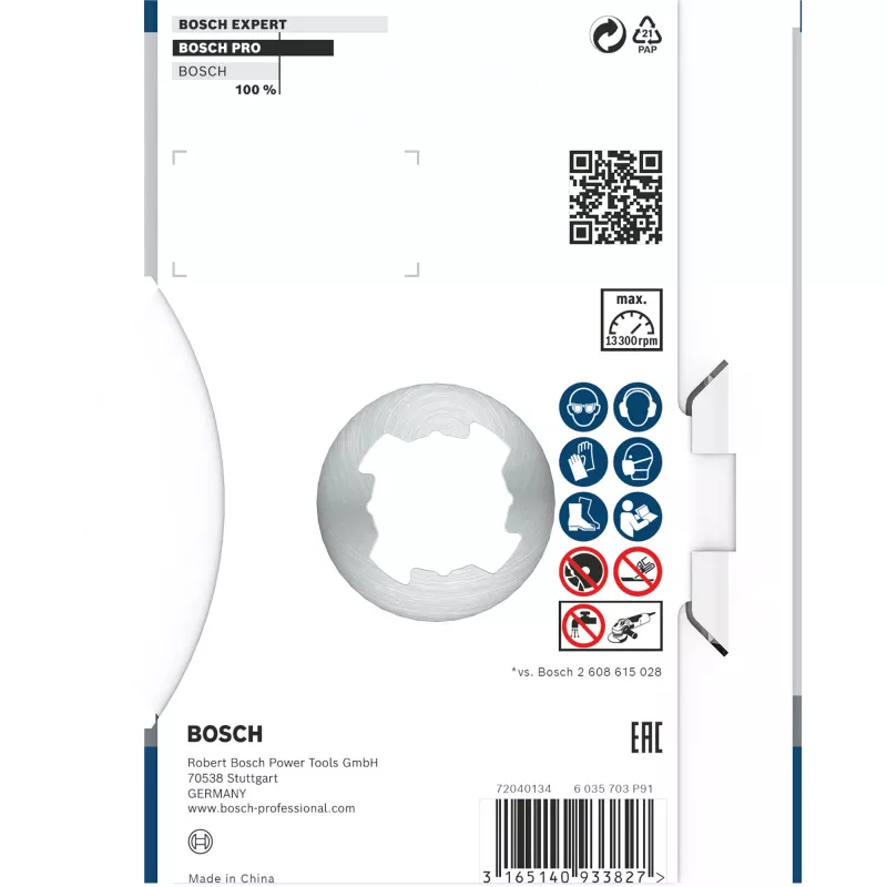 Bosch 2 608 615 165 pjovimo diskas kampiniam šlifuokliui