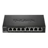 D-Link DES-108 juodas 8 prievadų Fast Ethernet jungiklis
