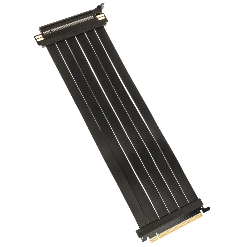 Kolink PCI Express 5.0 x16 į x16 Riser-Cable, 180 laipsnių, juoda - 30 cm
