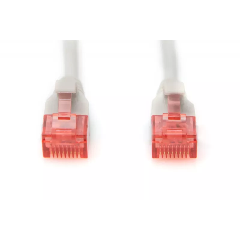 Tinklo kabelis ASSMANN Electronic DK-1617-010S RJ-45 Cat6 1m Pilka