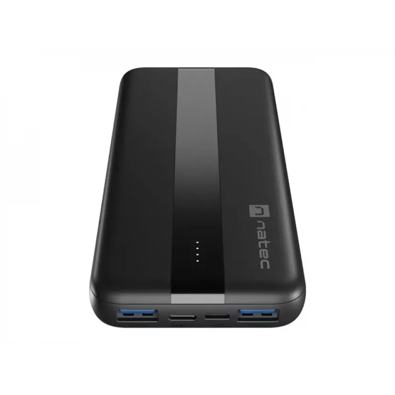 NATEC TREVI SLIM Q V2 10000 mAh juoda