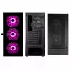 Kolink Observatory HF Glass ARGB Midi-Tower - juoda