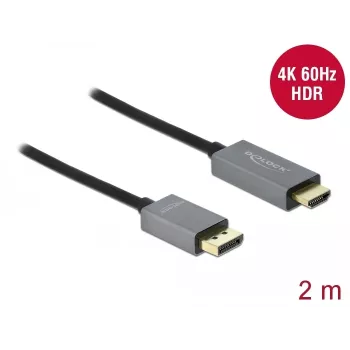 DeLOCK Active DisplayPort į HDMI laidas 1.4 4K 60Hz 2m