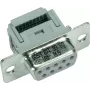 Harting D-SUB kištukas 180° 25 kontaktų IDC 09 66 328 7700