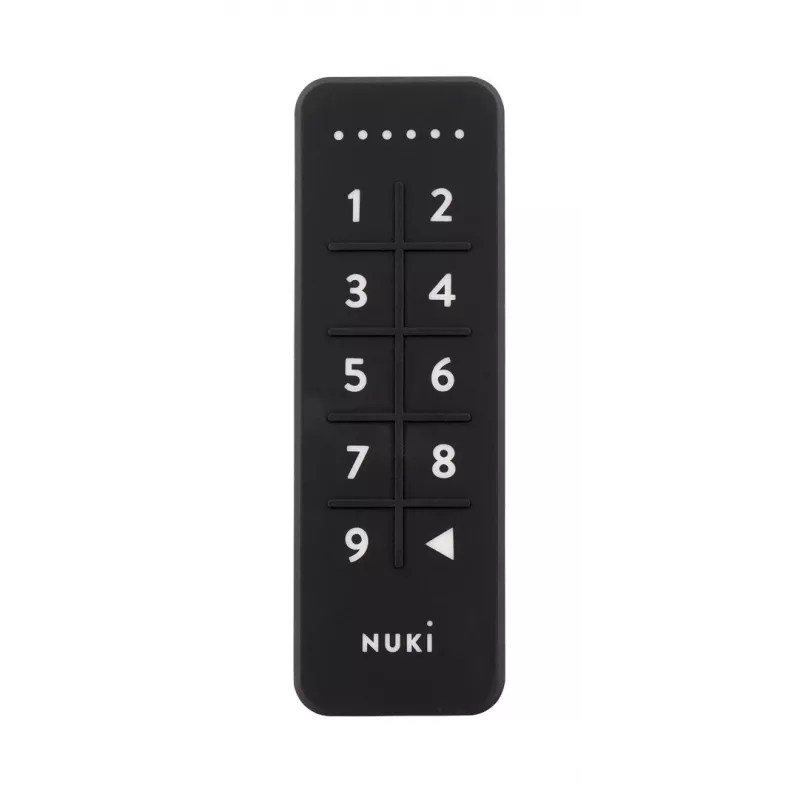Nuki Keypad, 220284, kodo įvedimo klaviatūra Nuki Smart Lock, juoda