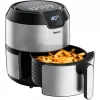 Karšto oro gruzdintuvė Tefal Easy Fry EY401D, 4,2 L, 1500 W, juoda/nerūdijantis plienas
