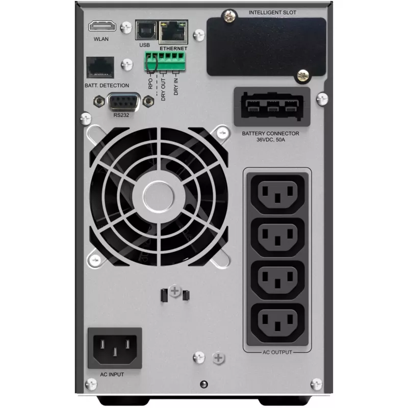 PowerWalker VFI 1500 ICT IoT nepertraukiamo maitinimo šaltinis (UPS) dvigubo keitimo (Online) 1.5 kVA 1500 W 4 AC lizdai