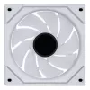 LIAN LI UNI FAN SL-INF 120 ARGB Reverse Blade PWM ventiliatorių rinkinys – 6 vnt., balti
