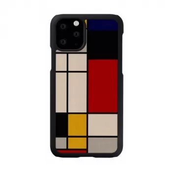 Dėklas iPhone 11 Pro man and wood – juodas medinis apsauginis dėklas
