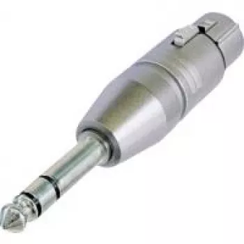 Neutrik NA3FP garso adapteris - XLR3 (motina) į stereo kištuką (tėvas)