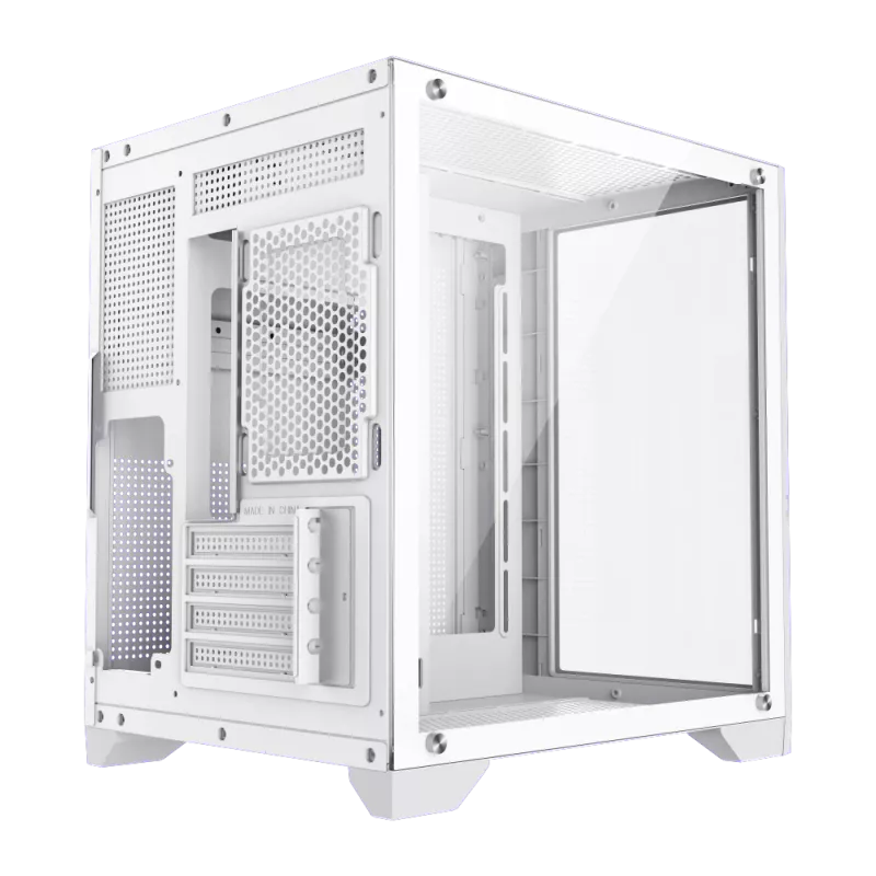 Gamemax INFINITY MINI WH | M-ATX korpusas | Baltas