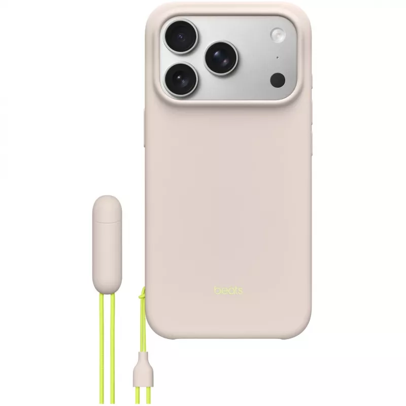 Dėklas su atrama Apple iPhone 17 Pro MagSafe Camera Control Lime Stone