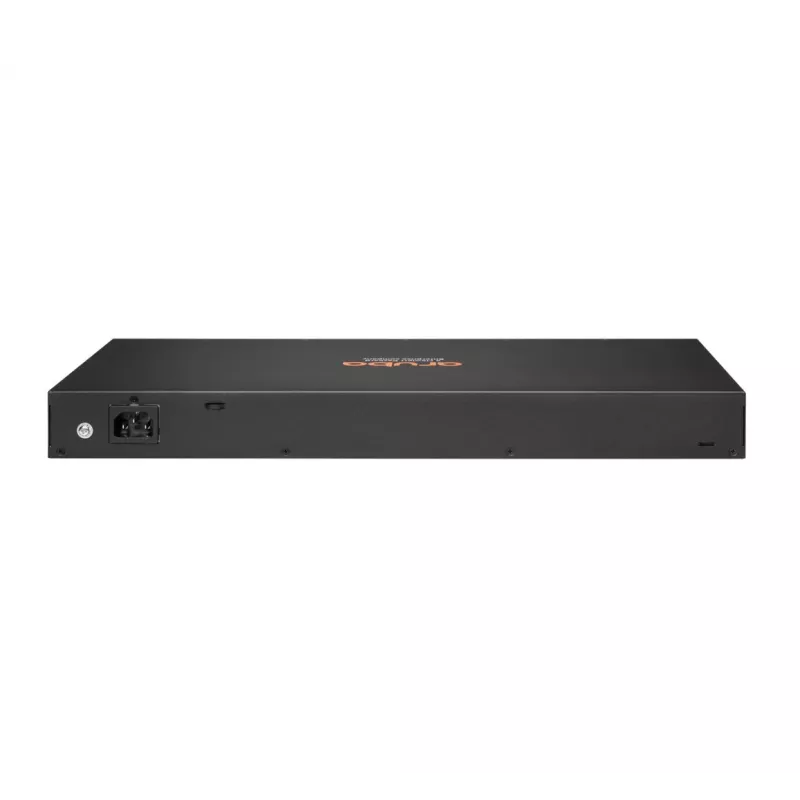 HPE Aruba Networking CX 6100 24G Class4 PoE 4SFP+ 370W valdomas L3 gigabitinis eterneto (10/100/1000) maitinimas per Ethernet (PoE) 1U juodas