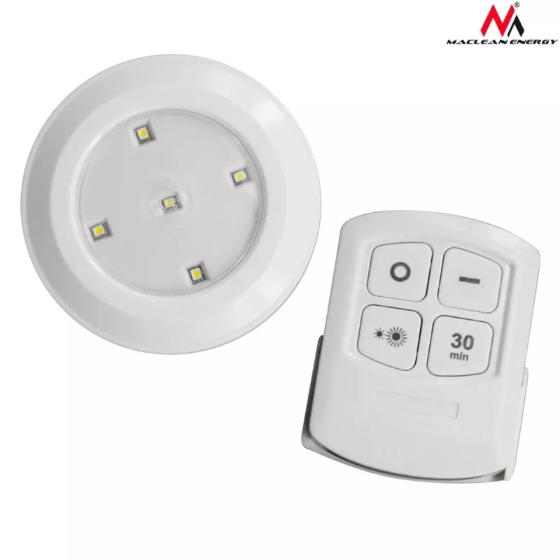 Maclean Energy MCE165 nuotolinio valdymo LED lempų rinkinys, AAA baterijos, 6 vienetai rinkinyje