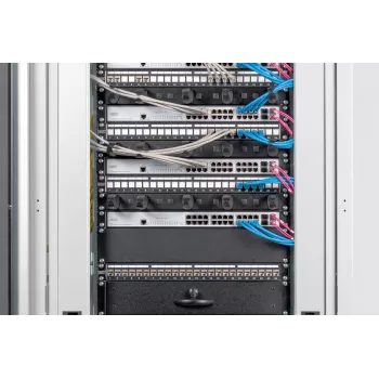 Tuščias skydelis Digitus DN-19 BPN-02-SW 2U, juodas