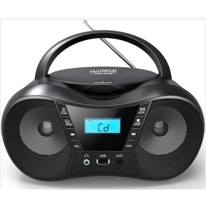 Radijo grotuvas CD LILA2 USB/BT juodas