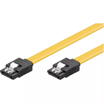 Goobay 95021 S-ATA duomenų laidas HDD SDD 6 Gbit/s SATA L tipo kištukas – SATA L tipo kištukas 50 cm tiesus kištukas