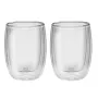 Dvigubo sienelės borosilikatinis stiklas ZWILLING 39500-076, 200 ml, skaidrus, 2 vnt.