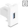 USB Type-A 5 Gbps modulis DELOCK Easy 45 — Type-A BU į Type-A, 5 Gbps